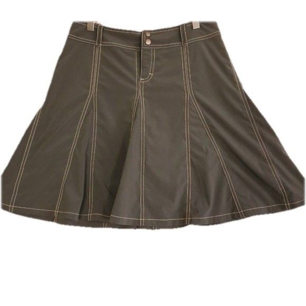 Athleta Women's Whatever A-Line Skort Size 4 Army Green